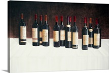 Winescape, Red, 2003 (acrylic on canvas)