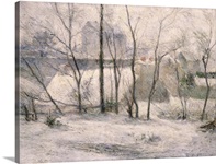 Winter Landscape, 1879 (oil on canvas)