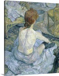 Woman at her Toilet, 1896 (oil on cardboard) (see 146949)