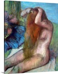 Woman doing her Hair, c.1895 (pastel)