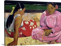 Women of Tahiti, On the Beach, 1891 (oil on canvas)