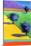 Yellow Field (acrylic on board)