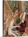 Young Girls at the Piano, 1892 (oil on canvas)