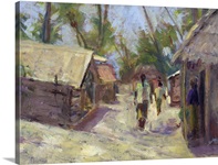 Zanzibar Village, 2001 (mixed media)