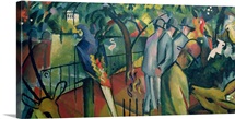 Zoological Garden I, 1912 (oil on canvas)