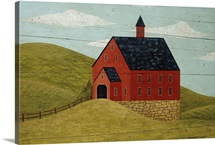 Red Welcome Barn