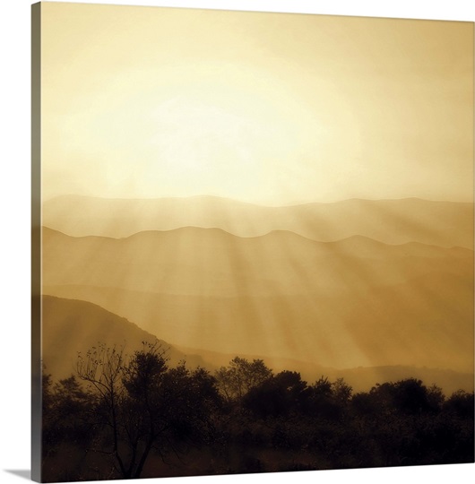 Distant Mountains Sq II