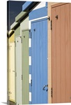 A Row of Beach Huts