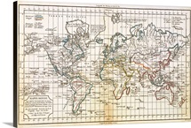 Antique map of the world
