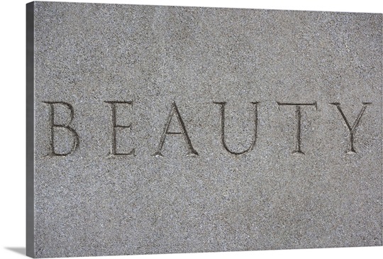 beauty etched in stone