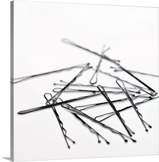 Close-up of hair clips
