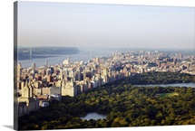 Looking over Central Park to the Upper West Side