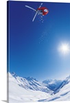 Man Skiing