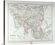Map of Asia