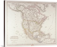 Map of North America