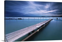 North Narrabeen tidal pool. Northern Beaches, Sydney, Australia.