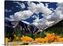 On California's Eastern High Sierra Mountains is the trail to Parker Lake.