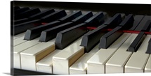 Piano keyboard.
