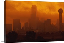 Smog in the City, Dallas, Texas