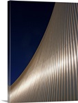 Steel profiled cladding construction.