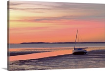 Sunrise at Cape Cod bay.