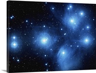 This cluster of stars is also known as the Seven Sisters.