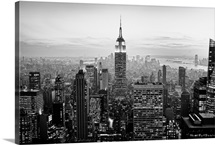 View of New York city.