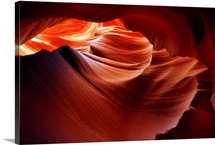 View of slot canyon.