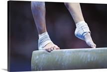 Woman on a Balance Beam