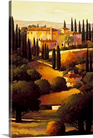 Green Hills of Tuscany I