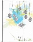 Cobalt Floral Splash