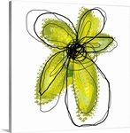 Green Liquid Flower Two