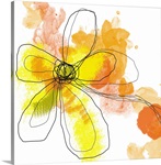 Liquid Orange Flower