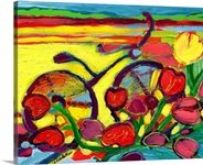 Bicycle Ride Through the Tulip Field #2