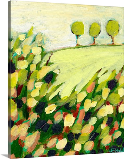 Three Trees on a Hill
