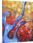 Bubbling Joy 3 - Contemporary Wine Glass Painting
