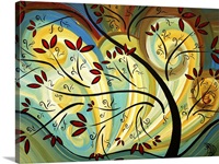 Follow The Wind 175 - Whimsical Contemporary Artwork