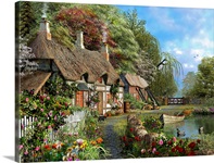 Riverside Home in Bloom