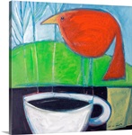 Coffee with Red Bird