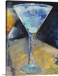 Blue Martini Painting