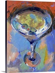 Martini Oil Painting