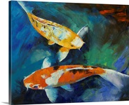 Sanke Koi Painting