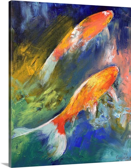 Two Koi Fish