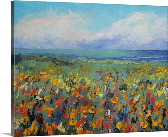 Wildflower Seascape