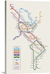 Americas Metro Map