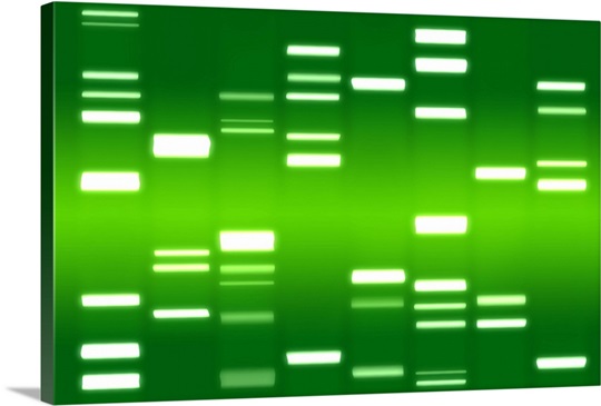 DNA Art Green