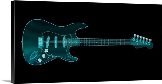 Guitar x-ray