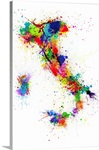 Italy Paint Splashes