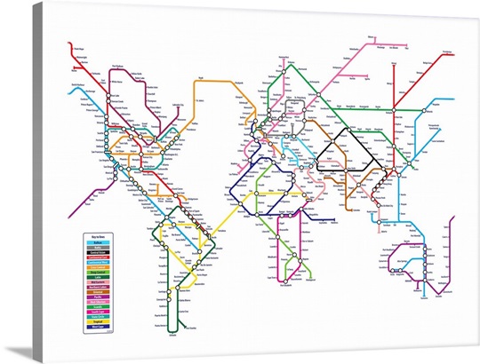 World Tube Metro Map