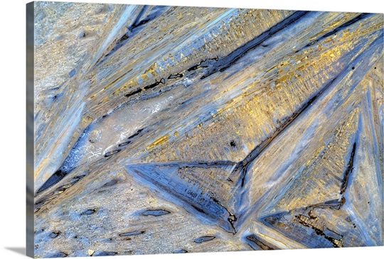 Backlit Ice Crystals